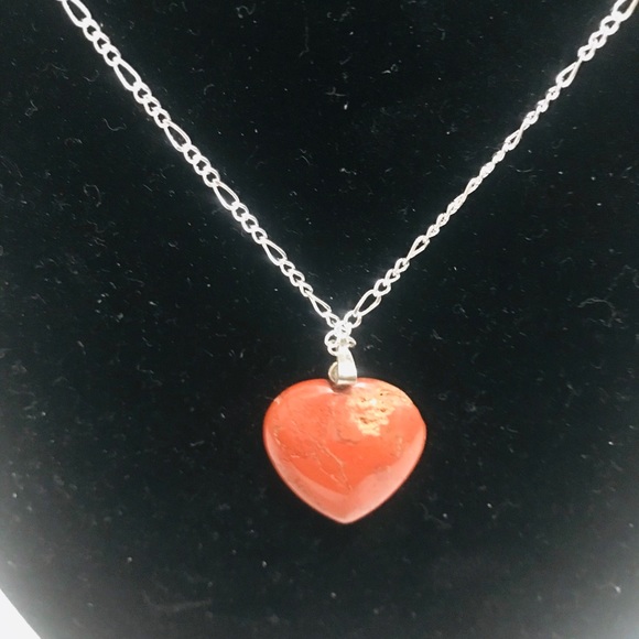 🔥SOLD!🔥Red jasper pendant necklace - Picture 2 of 4